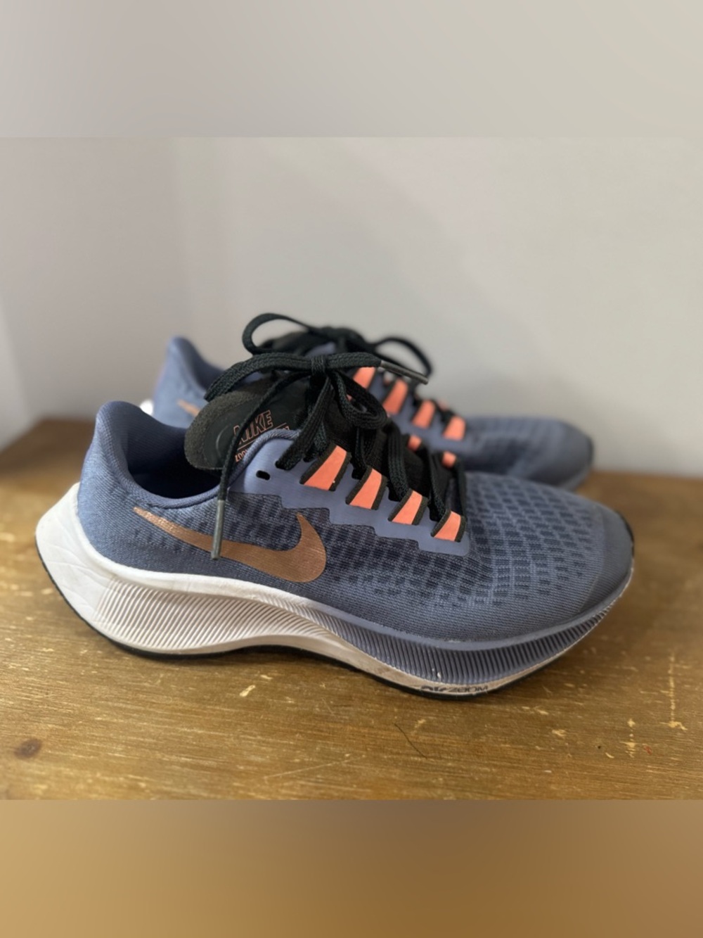 Nike Air Zoom Pegasus 37 Indigo Blue Bronze Coral